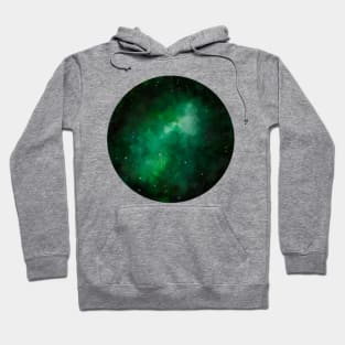 Green galaxy Hoodie